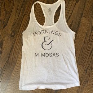 Mornings and Mimosas tshirt
